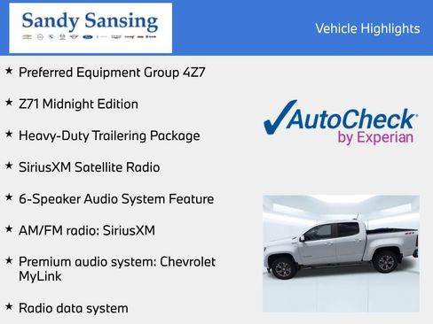 Used 2018 Chevrolet Colorado Z71 AWD/4WD image 7