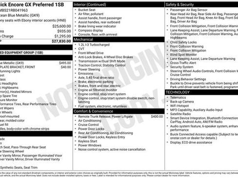 Used 2024 Buick Encore GX Preferred FWD image 32