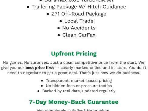 Used 2021 Chevrolet Silverado 2500 High Country w/ Z71 Off-Road Package image 2