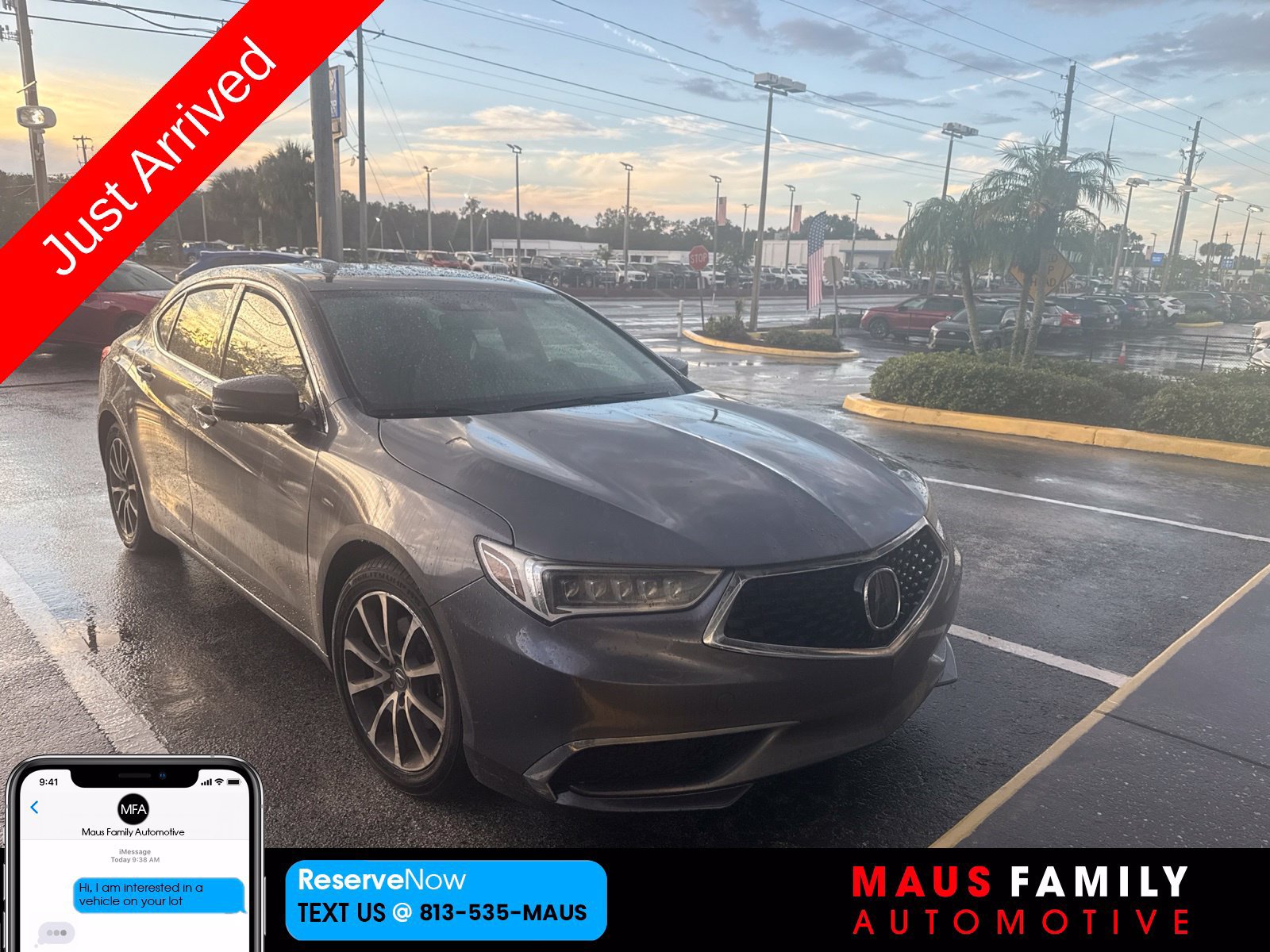 Used 2019 Acura TLX V6 FWD image 1