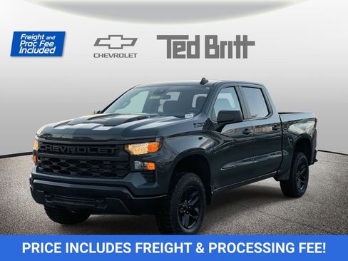 New 2026 Chevrolet Silverado 1500 Custom Trail Boss w/ Dark Appearance Package image 1