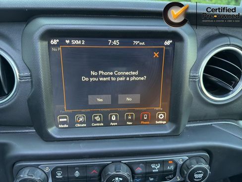 Certified 2022 Jeep Wrangler Unlimited Sahara w/ Cold Weather Group AWD/4WD image 88