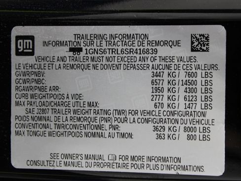 Used 2025 Chevrolet Tahoe High Country AWD/4WD image 81