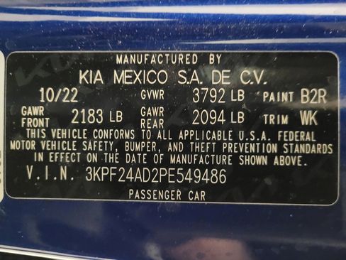 Used 2023 Kia Forte LXS w/ LXS Technology Package image 33