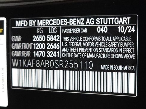 Used 2025 Mercedes-Benz C 36 AMG S image 39