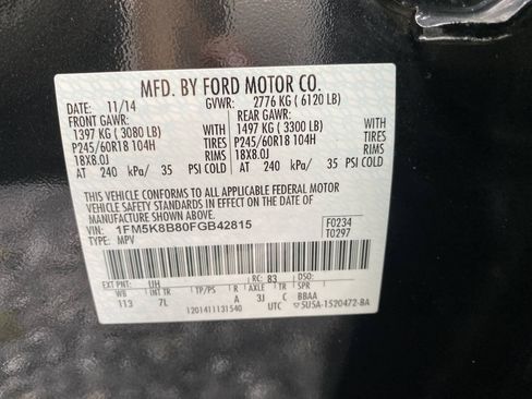 Used 2015 Ford Explorer 4WD image 10
