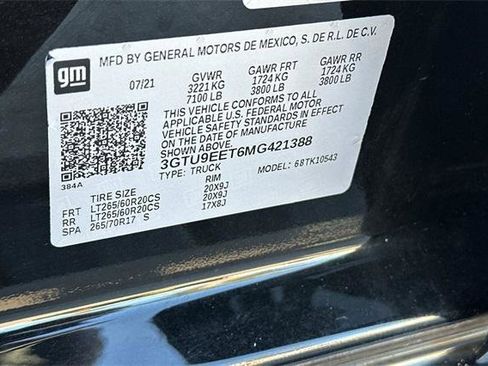 Used 2021 GMC Sierra 1500 AT4 image 29