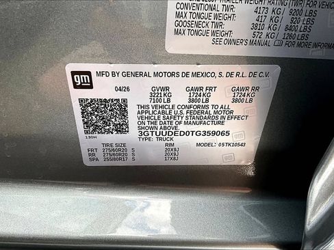 New 2026 GMC Sierra 1500 SLT AWD/4WD image 13