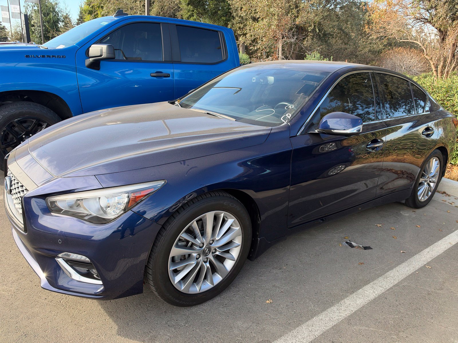 Used 2023 INFINITI Q50 Luxe w/ Cargo Package RWD image 2