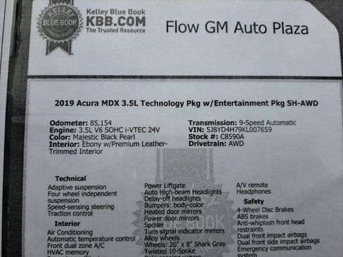 Used 2019 Acura MDX Tech & Entertainment Pkgs image 38