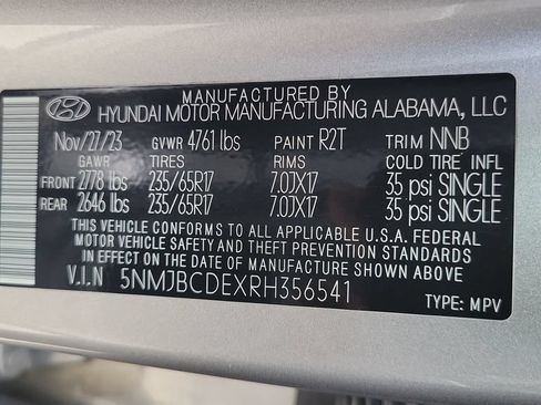 Used 2024 Hyundai Tucson SEL AWD/4WD image 25