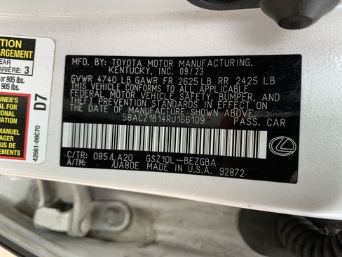 Used 2024 Lexus ES 350 w/ Accessory Package (Z1) FWD image 36