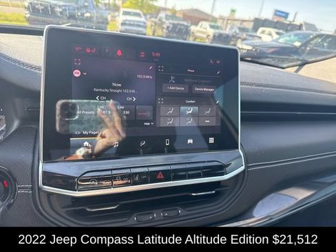 Used 2022 Jeep Compass Latitude w/ Convenience Group AWD/4WD image 20