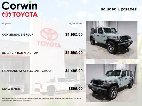 Used 2024 Jeep Wrangler Unlimited w/ Convenience Group image 4