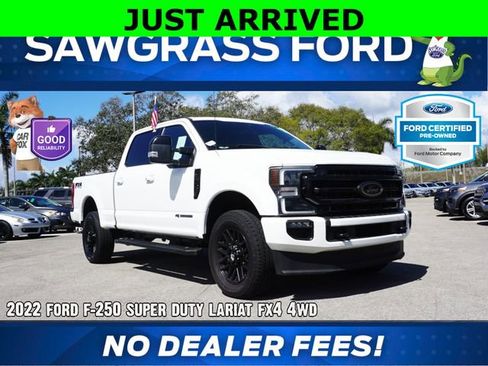 Certified 2022 Ford F250 Lariat w/ Black Appearance Package image 1