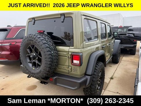 New 2026 Jeep Wrangler Willys image 8