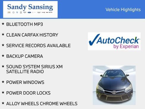 Used 2017 Toyota Camry SE FWD image 6