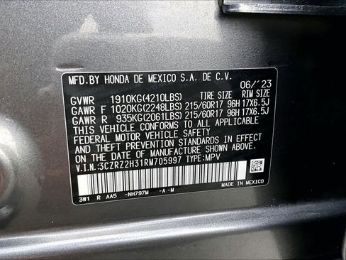 Used 2024 Honda HR-V LX image 34