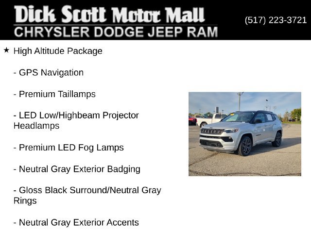 Certified 2025 Jeep Compass Limited w/ High Altitude Package AWD/4WD image 26