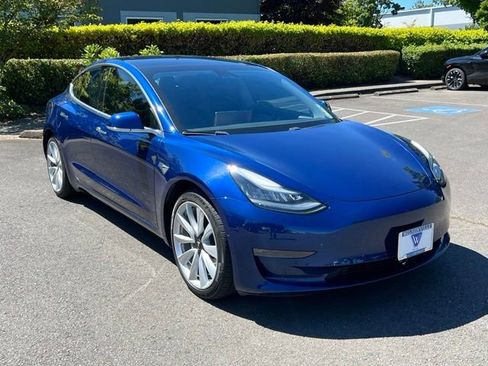 Used 2020 Tesla Model 3 Long Range AWD/4WD image 1