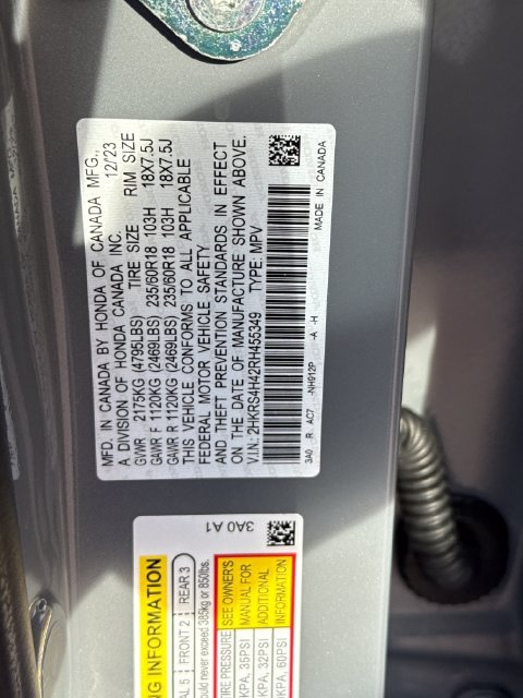 Certified 2024 Honda CR-V EX image 17