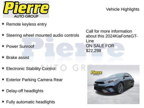 Used 2024 Kia Forte GT-Line w/ GT-Line Premium Package image 12