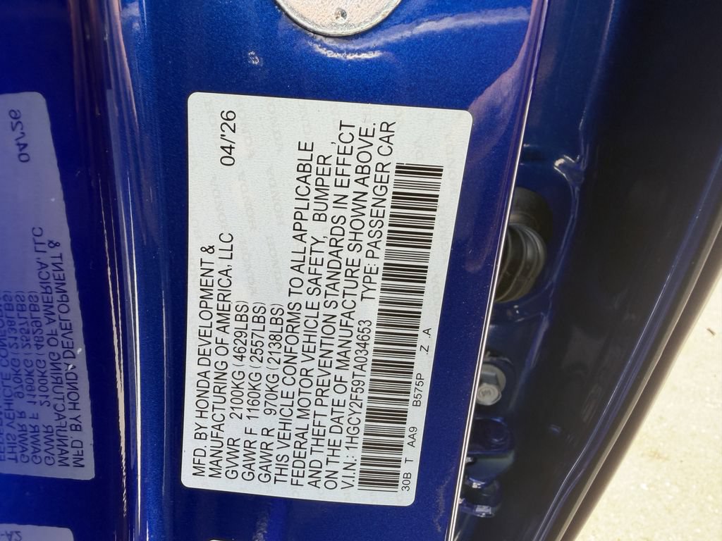 New 2026 Honda Accord Sport image 30