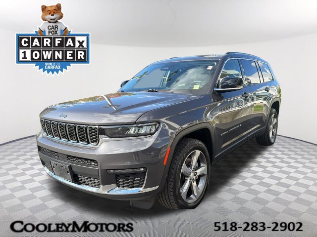 Used 2021 Jeep Grand Cherokee L Overland w/ Advanced Protech Group III AWD/4WD image 1