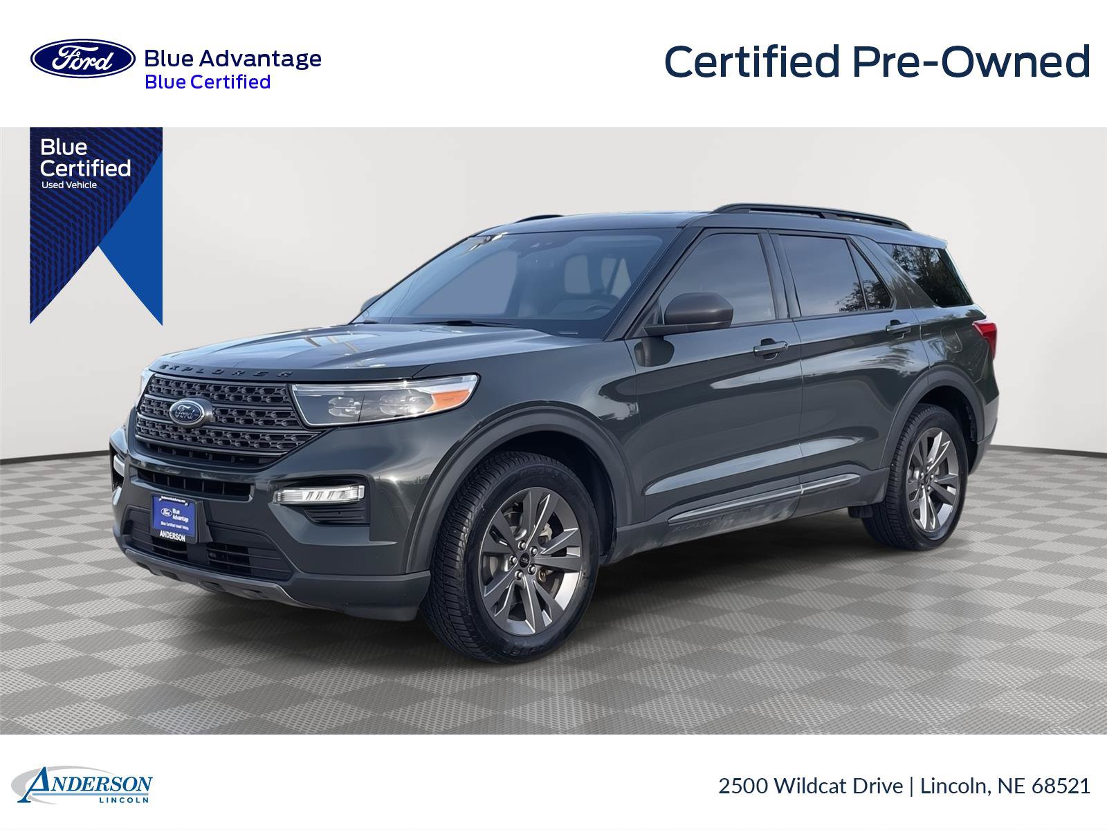 Certified 2021 Ford Explorer XLT w/ Equipment Group 202A AWD/4WD image 1