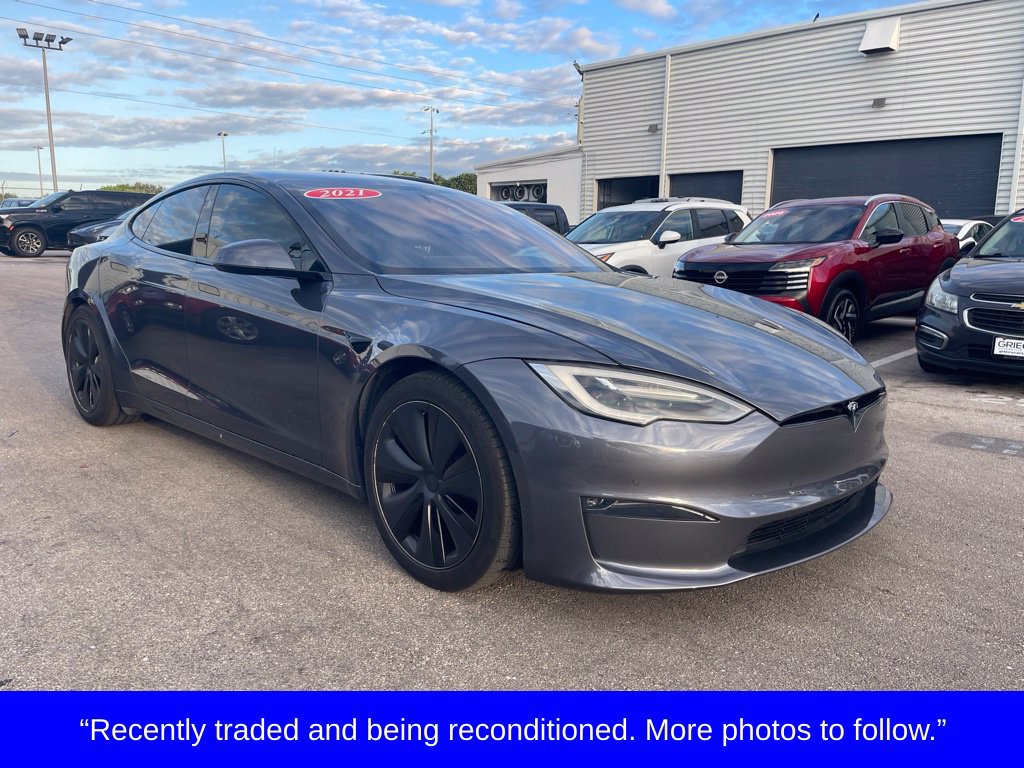 Used 2021 Tesla Model S Long Range AWD/4WD image 1
