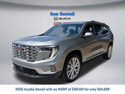 New 2026 GMC Acadia Denali w/ Super Cruise Package