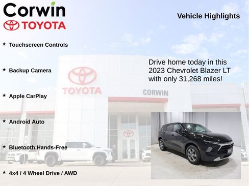 Used 2023 Chevrolet Blazer LT AWD/4WD image 6