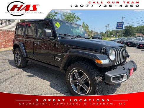 Used 2023 Jeep Wrangler Unlimited Sahara w/ Cold Weather Group AWD/4WD image 8