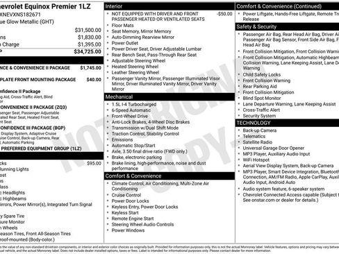 Used 2022 Chevrolet Equinox Premier FWD image 5