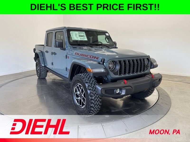 New 2026 Jeep Gladiator Rubicon w/ Steel Power Dome Hood Package AWD/4WD image 1