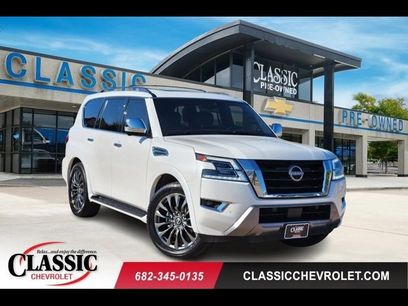 Used 2023 Nissan Armada Platinum w/ Captain's Chairs Package