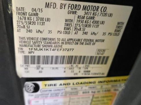 Used 2015 Ford Expedition EL Limited w/ Equipment Group 301A image 21