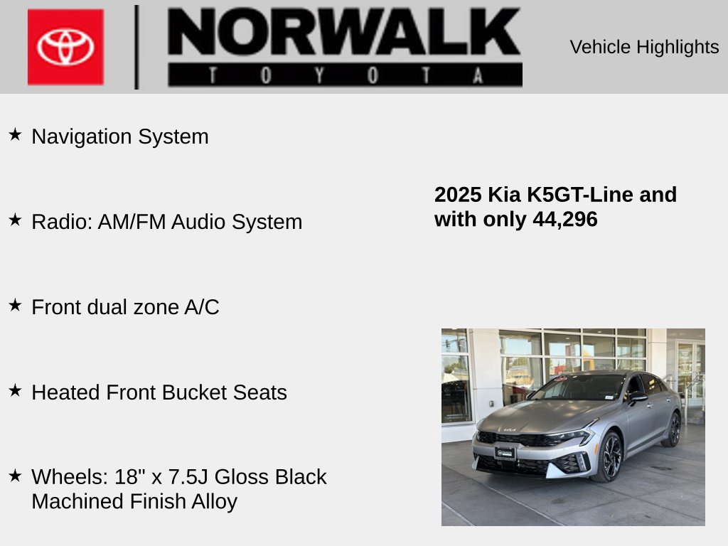 Used 2025 Kia K5 GT-Line FWD image 10