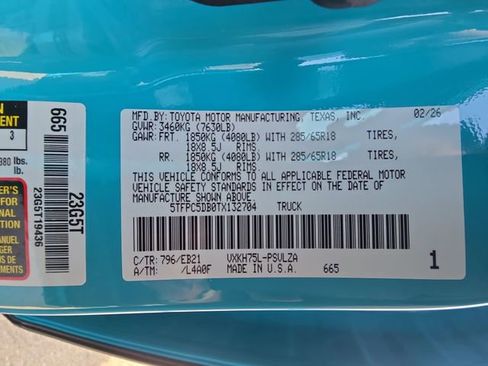 New 2026 Toyota Tundra TRD Pro image 35