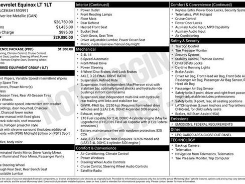 Used 2017 Chevrolet Equinox LT w/ Convenience Package image 6