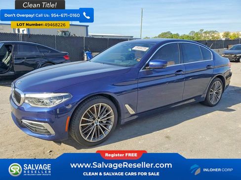 Used 2019 BMW 540i Sedan w/ Premium Package image 1
