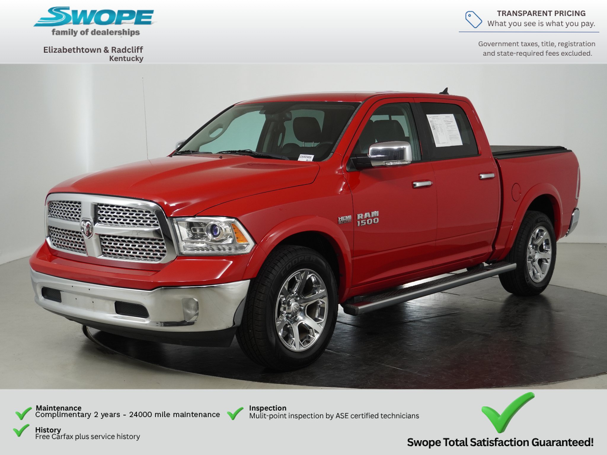 Used 2015 RAM 1500 Laramie w/ Convenience Group AWD/4WD image 7