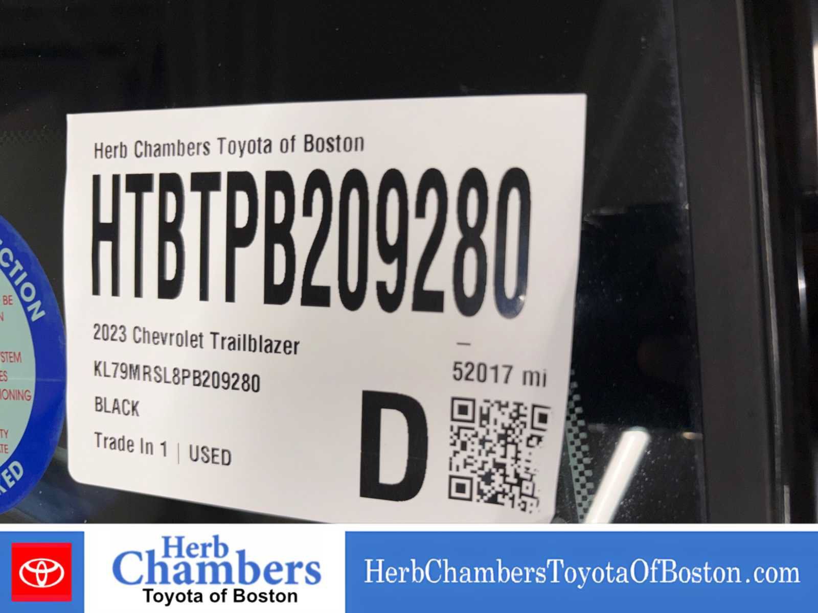 Used 2023 Chevrolet TrailBlazer LT w/ Convenience Package AWD/4WD image 13