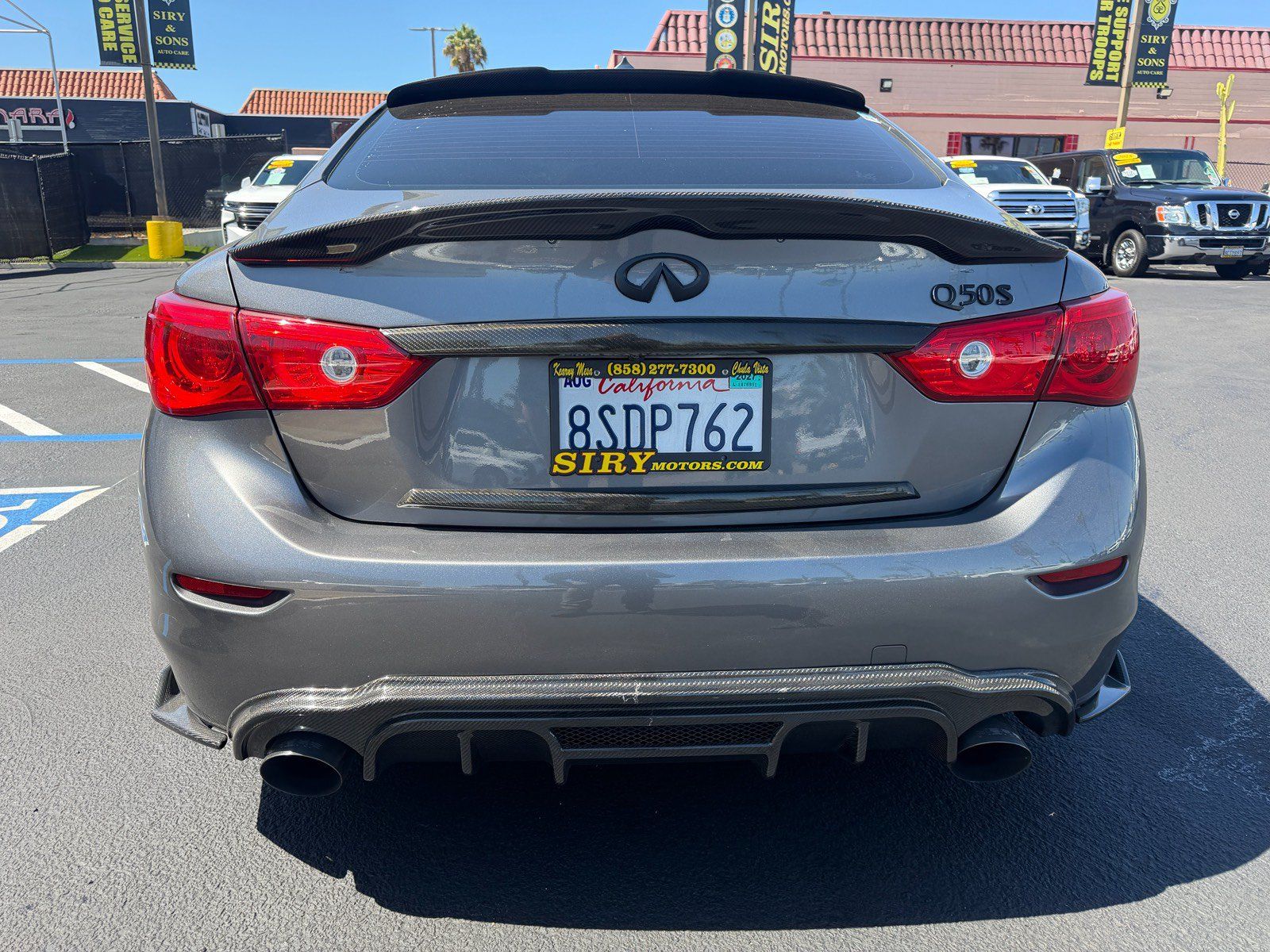 Used 2016 INFINITI Q50 Sport RWD image 4