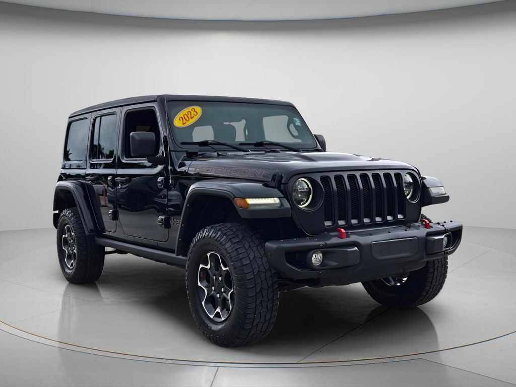Used 2023 Jeep Wrangler Unlimited Rubicon w/ Steel Bumper Group AWD/4WD image 8
