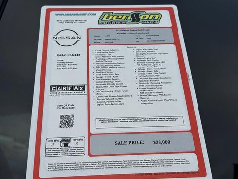 Certified 2025 Nissan Rogue SV image 26