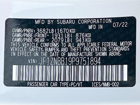Used 2023 Toyota GR86 w/ ALL Weather Mat Package (TMS) RWD image 29