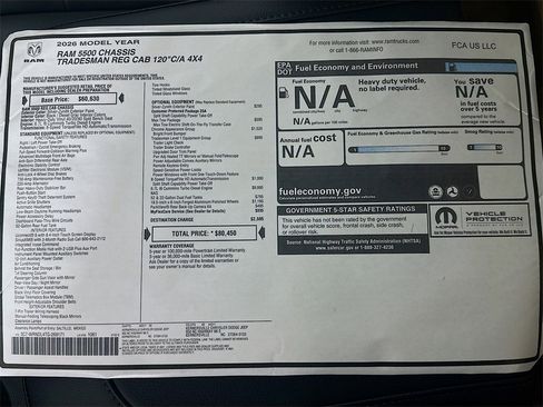 New 2026 RAM 5500 Tradesman image 20
