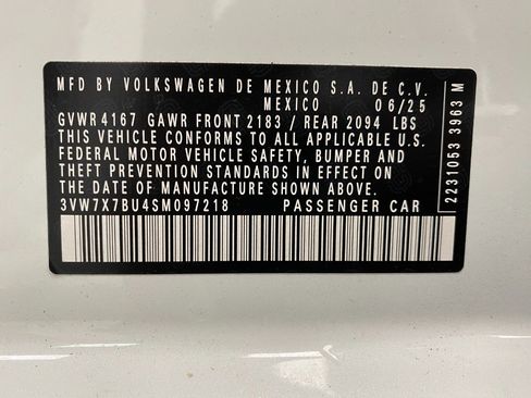New 2025 Volkswagen Jetta SE image 30