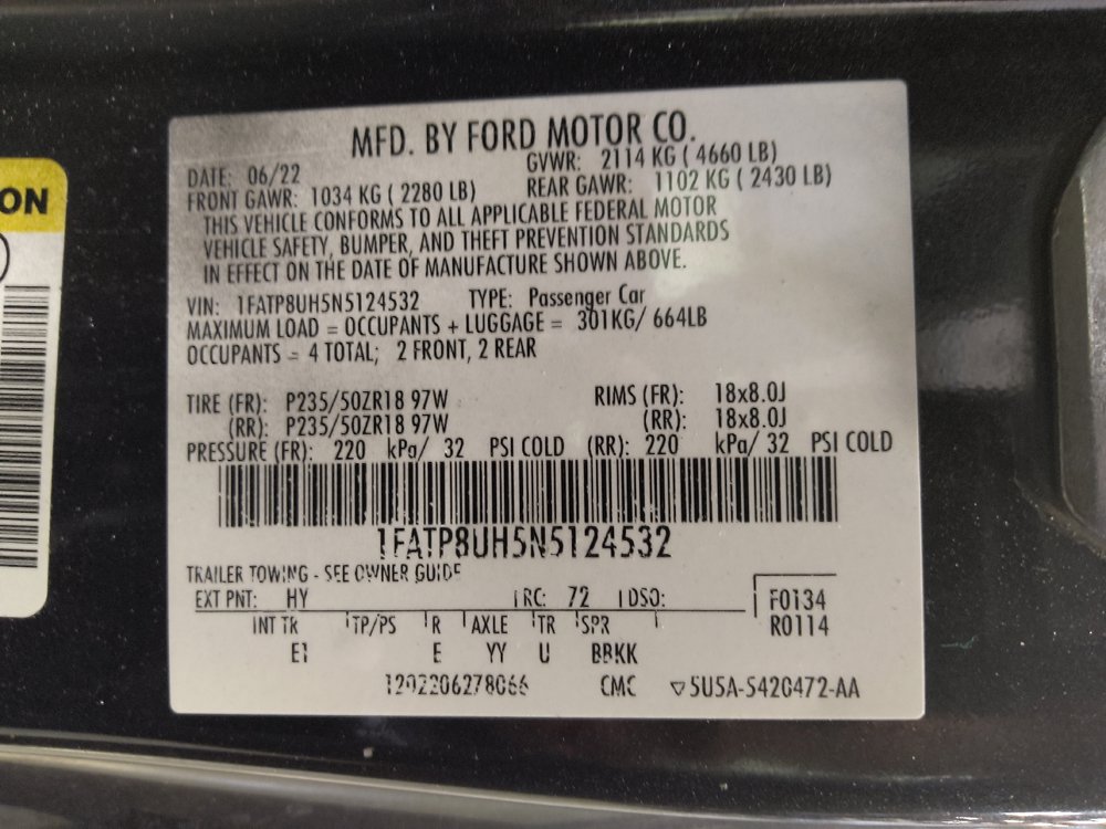 Used 2022 Ford Mustang Premium RWD image 33